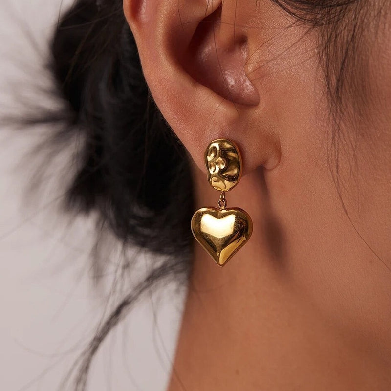 Pendientes Gotas de amor